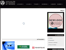 Tablet Screenshot of peluqueriasdenavarra.com